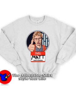 Matt - Radar Technician Unisex Sweatshirt