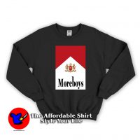 More Boys Parody Marlboro Cigarettes Unisex Sweatshirt