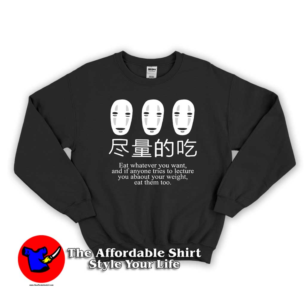 No Face Eat Whatever 510x510 image No Face Eat Whatever 510x510 No Face Eat Whatever Unisex Sweatshirt