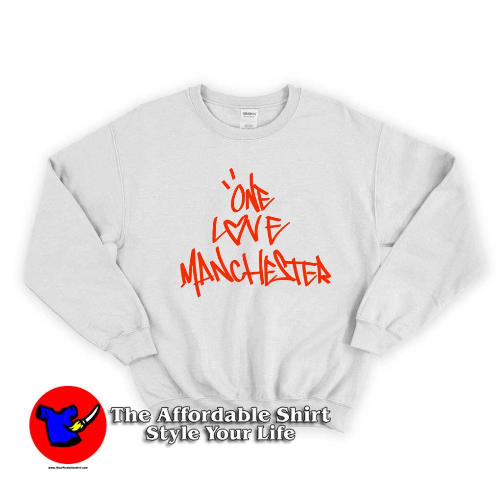 One Love Manchester 510x510 image One Love Manchester 510x510 One Love Manchester Unisex Sweatshirt