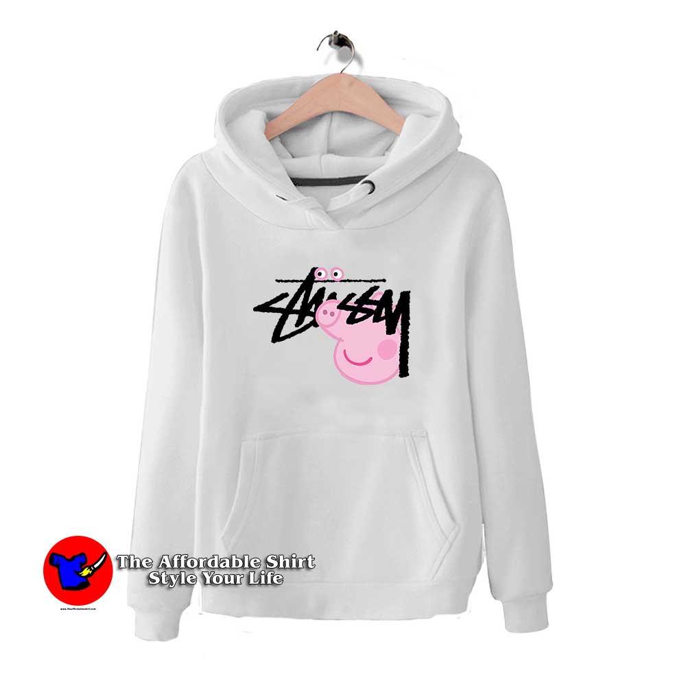 Peppa Pig X Stussy Parody 510x510 image Peppa Pig X Stussy Parody 510x510 Stussy Peppa Pig Parody Hoodie
