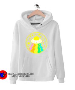 Funny Rainbow UFO Hoodie