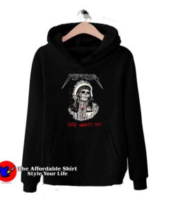 Red Indian Skeleton Yeezus Hoodie