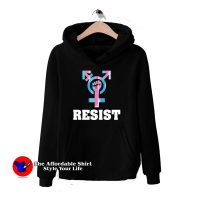 Resist with Transgender Hoodie