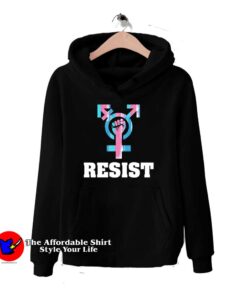 Resist with Transgender Hoodie