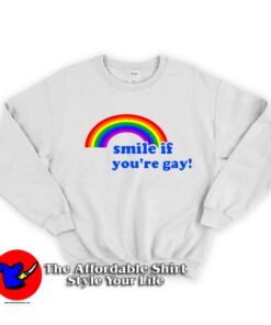 Smile If You Are Gay Unisex Sweatshirt