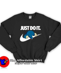 Snorlax Pokemon Just Do It Unisex Sweatshirts