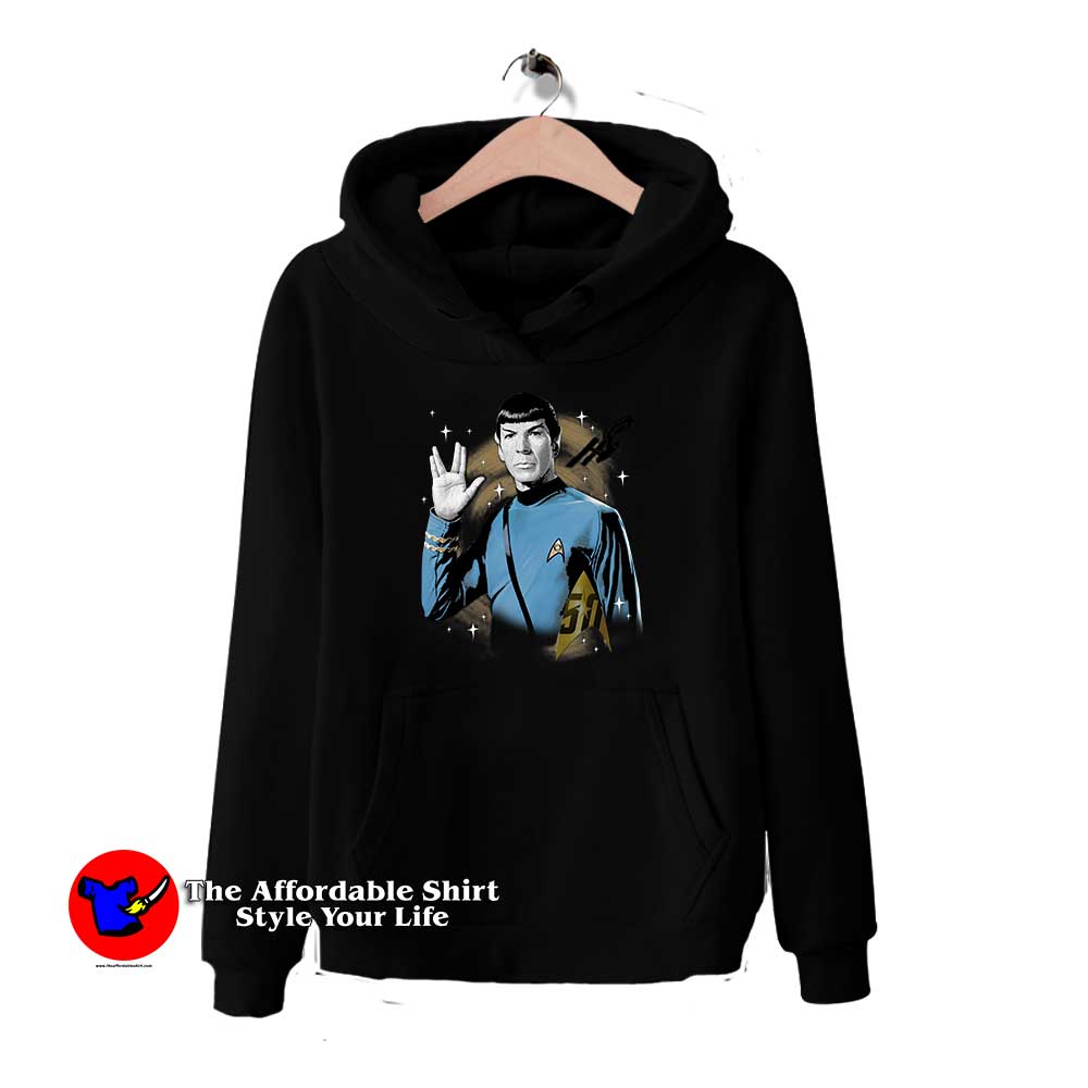 Star Trek 50th Anniversary Spock 510x510 image Star Trek 50th Anniversary Spock 510x510 Star Trek Anniversary Spock Hoodie