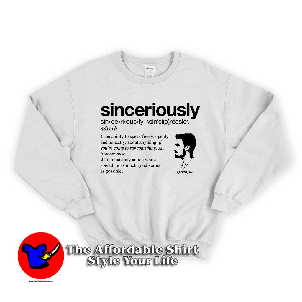 Stephen Amell Sinceriously 510x510 image Stephen Amell Sinceriously 510x510 Stephen Amell Sinceriously Unisex Sweatshirt