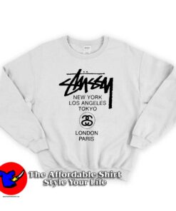 Stussy World Tour Unisex Sweatshirt