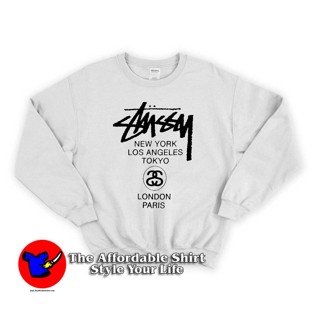 Stussy World Tour 510x510 image Stussy World Tour 510x510 Stussy World Tour Unisex Sweatshirt