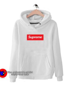 Supreme Red Box Logo Hoodie