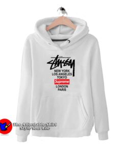 Supreme x Stussy Collab Hoodie