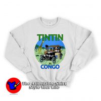 Tintin In Congo Unisex Sweatshirt