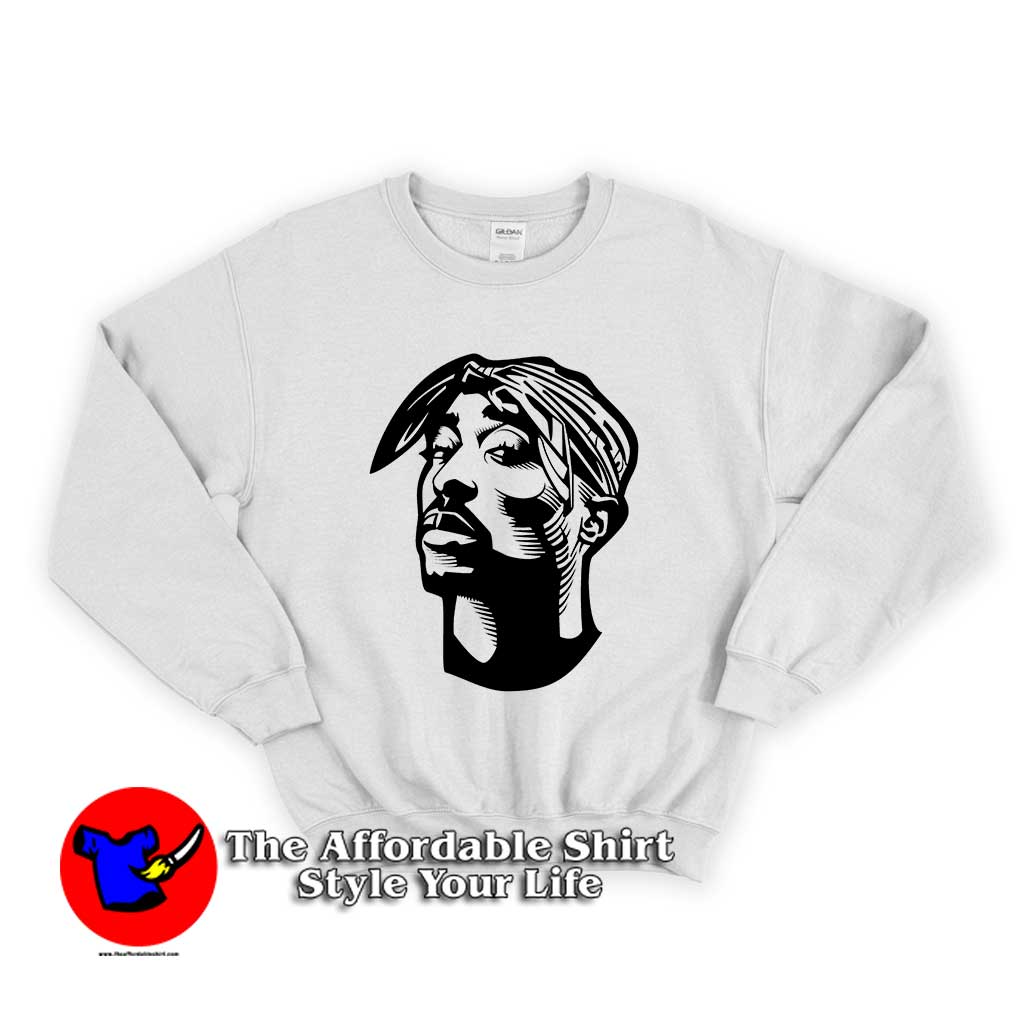 Tupac Shakur 510x510 image Tupac Shakur 510x510 Tupac Shakur Unisex Sweatshirt