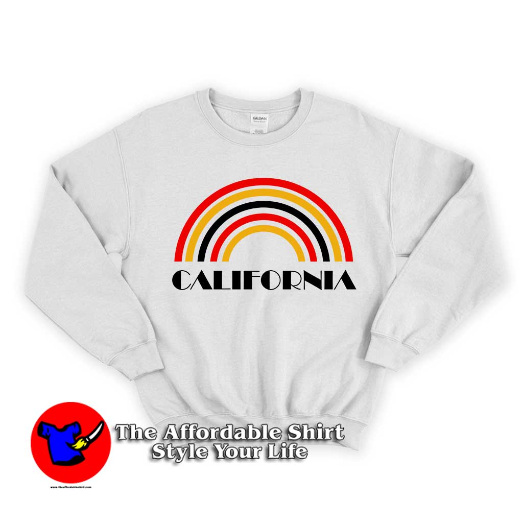 california rainbow 510x510 image california rainbow 510x510 California Rainbow Unisex Sweatshirt