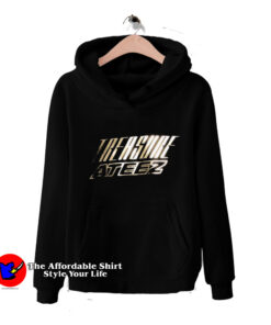 ATEEZ Treasure Gold Foil Hoodie Cool