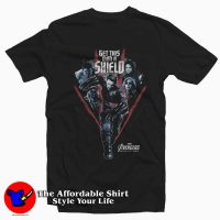 Avengers Infinity War Get Captain Shield T-Shirt
