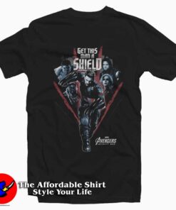 Avengers Infinity War Get Captain Shield T-Shirt