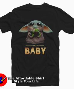 Baby YODA The Bat Eared Green Alien Tee Shirt