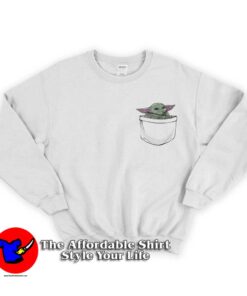 Baby Yoda Pocket Funny Sweatshirt