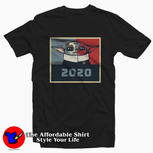 Baby Yoda Presidential 500x500 Baby Yoda Presidential Unisex Tee Shirt
