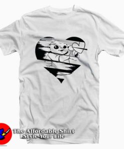 Baby Yoda Valentine Day Tee Shirt