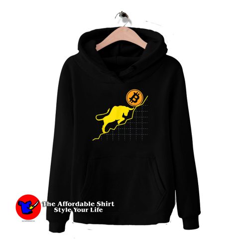 Bitcoin Trader Bull Hoodie Trend