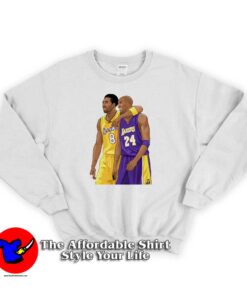 Black Mamba Purple and Gold Los Angeles Sweatshirt