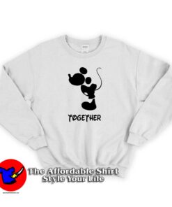 Couple Mikie Mouse Together Man Sweatshirt