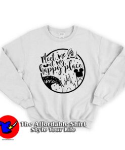 Disney Happy Place Raglan Sweatshirt