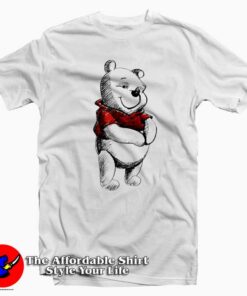 Disney Sketch of Winnie the Pooh T-Shirt