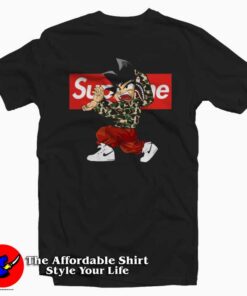 Dragon Ball Goku x Supreme Bape T-Shirt