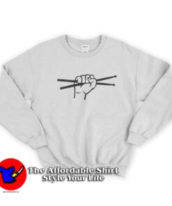 Drummer drumsticks Unisex Sweatshirts