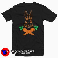 Easter Bunny with Carrot T-Shirt For Gift Easter