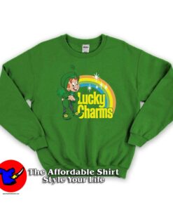 Green Lucky The Leprechaun Sweatshirt