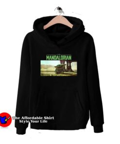 Green The Mandalorian Child Hoodie