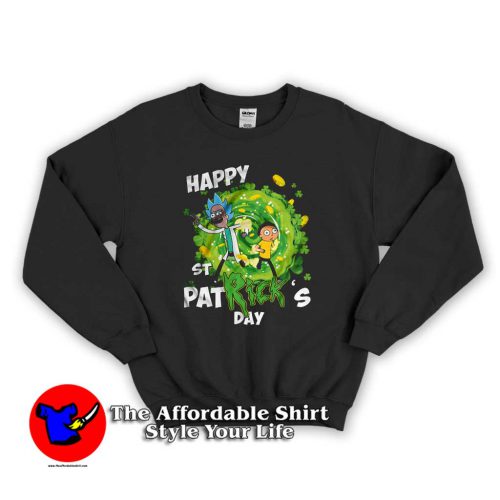 Happy St PatRicks Day Rick And Morty 500x500 Happy St PatRick's Day Rick And Morty Sweatshirt Gift St Patrick's Irish Day