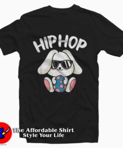 Hiphop Egg Rabbit Funny T-Shirt
