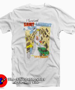 I Survived Saint Laurent Cheap T-Shirt