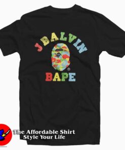 J Balvin Bape Cheap Unisex T-Shirt