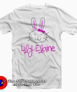 Lily Elaine Bunny Easter Cute T-Shirt