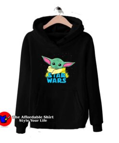 Mandalorian Star Wars Baby Yoda Colorfull Hoodie
