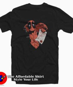Marvel Deadpool Love To Do List Tee Shirt