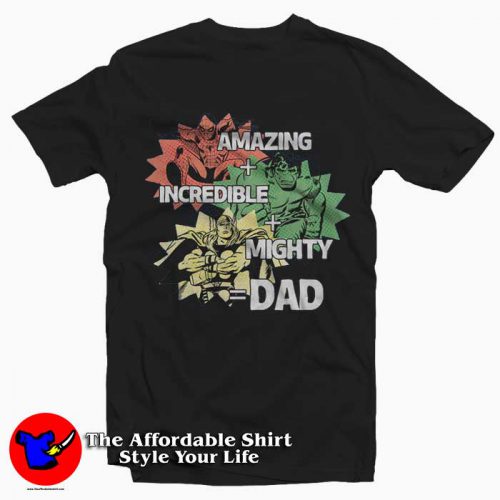 Marvel Father Day Avengers 500x500 Marvel Father Day Avengers T Shirt