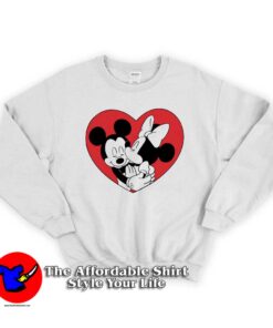 Mickey Minnie Valentine Cute Sweatshirt