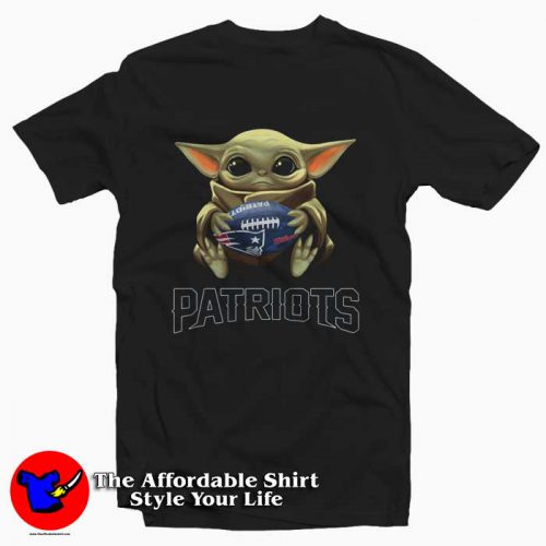 New England Patriots Baby Yoda Mandalorian 500x500 New England Patriots Baby Yoda Mandalorian Tee Shirt