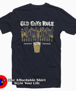 Beer OLD GUYS RULE T Shirt