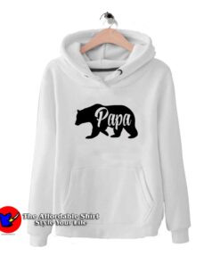 Papa Bear Funny Hoodie Cheap