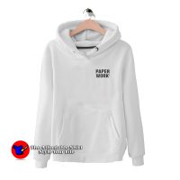 Paper Work Graphic Hoodie Cheap